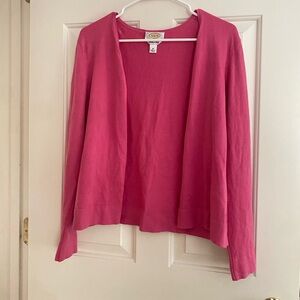 Talbots Pink Cardigan